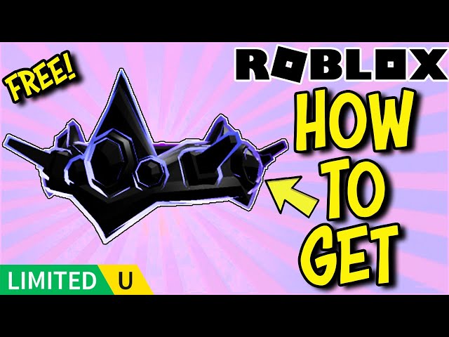 LIMITED STOCK] *FREE ITEM* How To Get NEBULA CROWN on Roblox