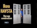 Ikea HAVSTA Storage combination Assembly instructions Part:1