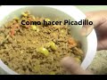 Como hacer carne Molida(Picadillo 0 Guisada para( rellenos de papa,alcapurrias,pastelillos )