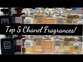 TOP 5 Chanel Fragrances | PERFUME COLLECTION 2021