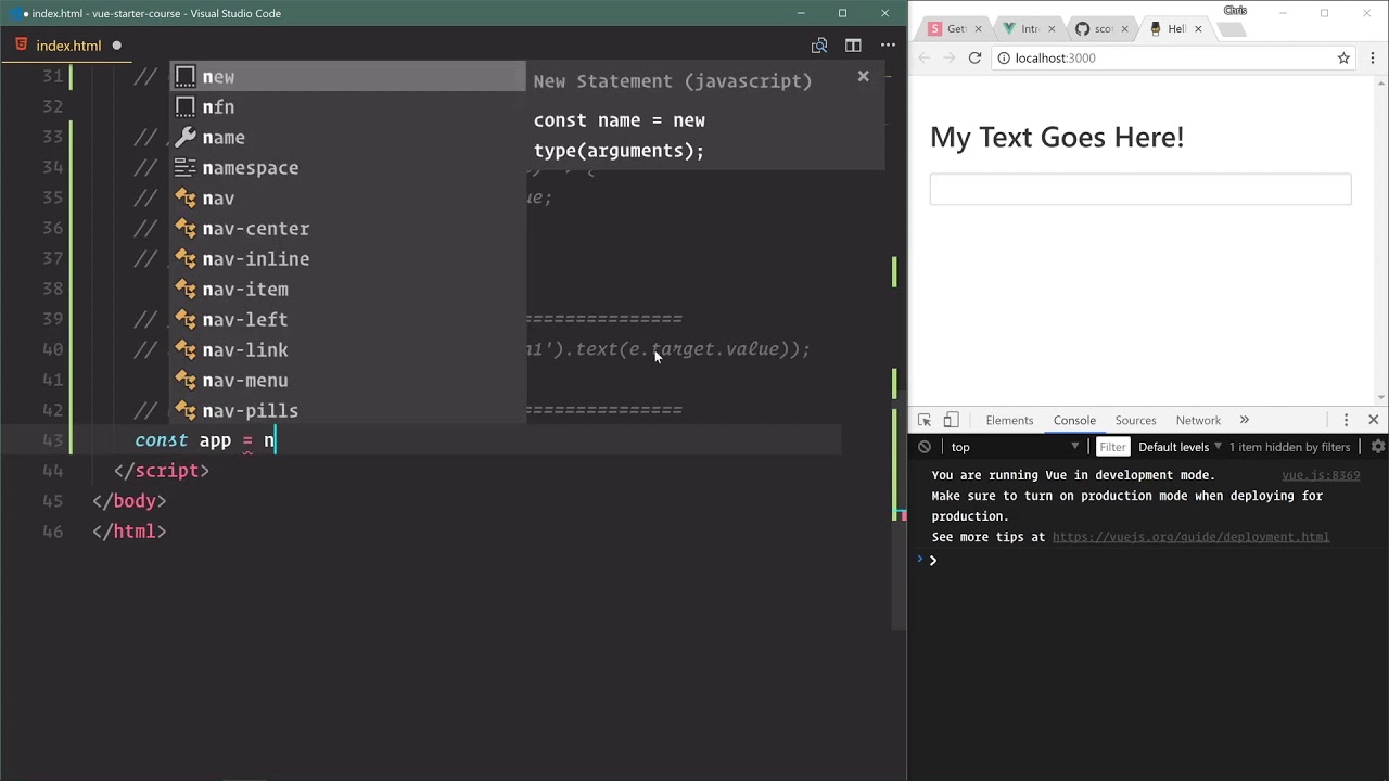 Vue typed js. Vue js код. js hello world. js4. vue.js меню.