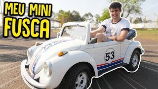 MINICAR VEÍCULOS - Mini Fusca Herbie Motorizado