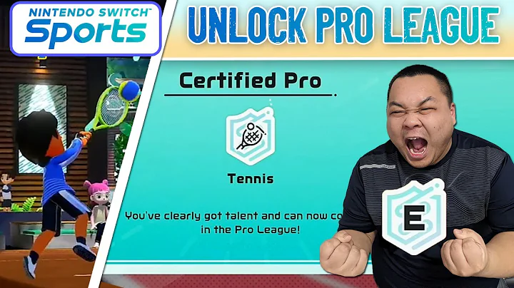 How To Unlock Pro League Nintendo Switch Sports: Chambara Bowling Soccer Volleyball Badminton Tennis