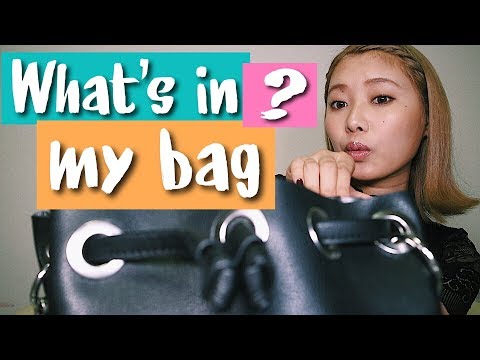 What's in my bag? / 私のバッグの中身紹介します💼❤️