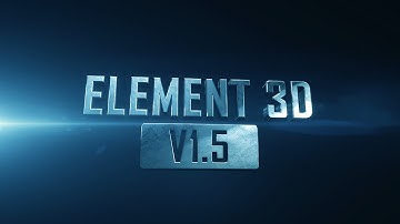 Element 3D: V1.5 New Features