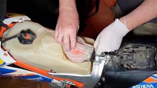 How To: 2013+ KTM Freeride Air Filter Change - No Toil