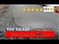 Genuine Leather TOP Grain from Ebay