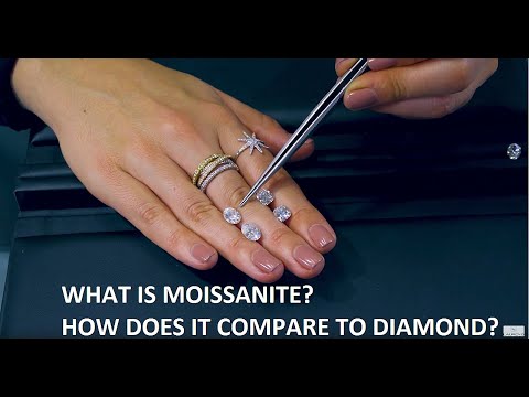 Moissanite কি এবং কিভাবে এটি হীরার সাথে তুলনা করে?