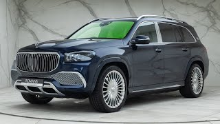 2021 Mercedes-Maybach Gls 600 First Cl - Cavansite Blue Metallic - Walkaround & Interior & Revs