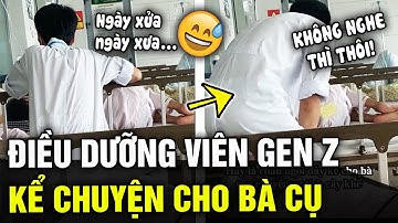 Nam điều dưỡng viên GEN Z kể truyện cho cụ bà đỡ buồn, nhưng truyện này nó LẠ LẮM | TÁM TV