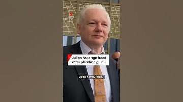 Julian Assange freed after pleading guilty