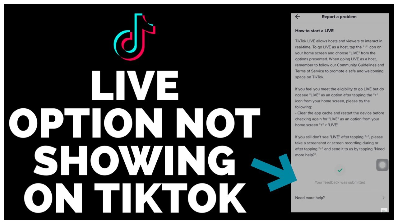 TikTok Live Option Not Showing Problem (Solved) Fix TikTok Live