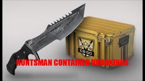 CS:GO -  Unboxing 10 Huntsman Cases (Unboxing #1)