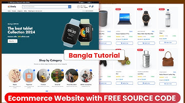 Full-Stack E-commerce Website with Next.js, Firebase, & Stripe FREE Source Code | Bangla Tutorial