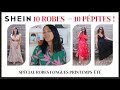 Big haul shein 52   10 robes longues 10 coups de cur  