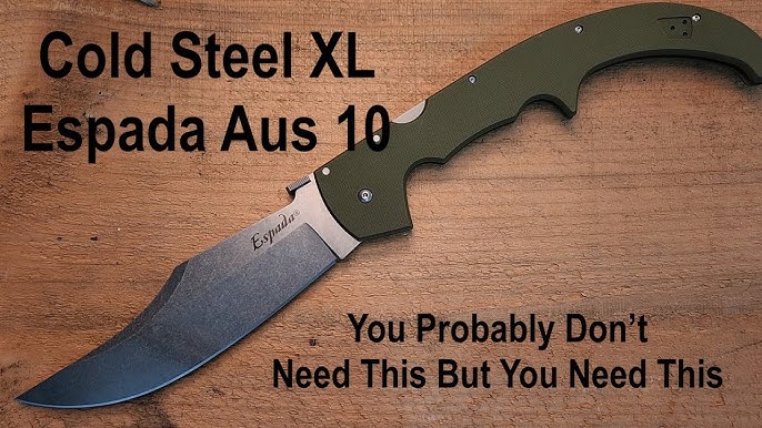 ▷ Cold Steel Espada XL G10, Navaja Táctica