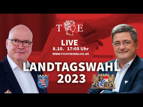 Tichys Einblick Wahlsendung zu Hessen und Bayern