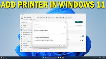 How To Add a Printer in Windows 11 - Quick Fix