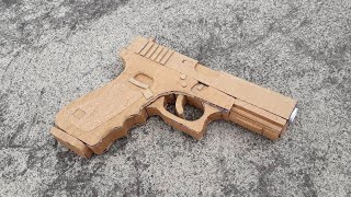 🔴GLOCK 17 de CARTÓN - CARDBOARD GLOCK 17 - PROP TUTORIAL REMAKE🔴