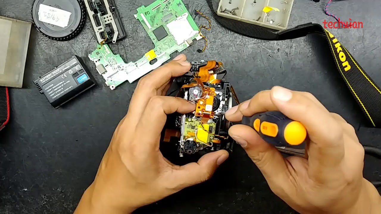 Nikon - d7500  ニコン  取り置き中 REPAIRING NIKON D7500 ERROR/DISASSEMBLE/ASSEMBLE/FIX - YouTube