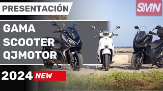 Presentación gama scooters QJMotor 2024 | Opiniones y review en español