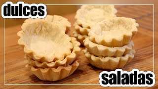 How To Make a Perfect Tart Crust | Pate Brisée & Pate Sablée