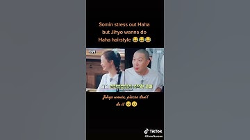 Thumbnail of Somin stress out Haha but Jihyo wanna do Haha hairstyle #runningman #runningmanontiktok #varietyshow