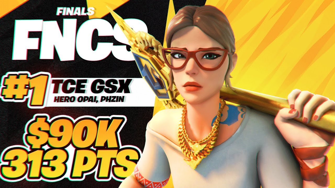 TOP 1 FNCS GRAND FINALS BRAZIL 🏆 (R$500.000,00) ft. HERO OPai & Phzin