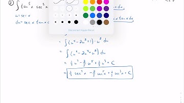 Unit 1 Video 14 -- Powers of Secant and Tangent