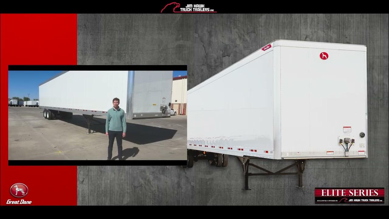 Jim Hawk Truck Trailer Sioux City Jim Hawk Truck Trailers | Great Dane CS 1 "Elite" Dry Van - YouTube
