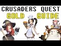 GOLD SAVING FOR NOOBS LIKE ME | Crusaders Quest