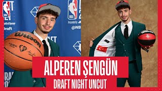 DRAFT DAY UNCUT 👀 Go BEHIND THE SCENES with Alperen Şengün on the night he was drafted 16th overall!