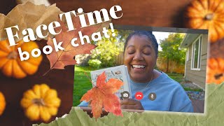 Facetiming with your Bookish Bestie 📲 Library Haul Chat