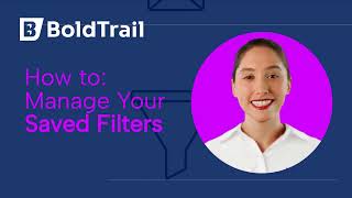 How to: Manage Your Saved Filters