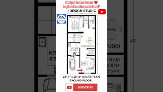 20x40 Ghar Ka Naksha Vastu Ke Anusar. Full Plan #home #shortvideo