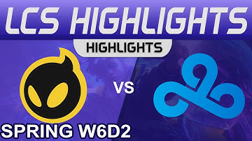 DIG vs C9 Highlights LCS Spring Season 2023 W6D2 Dignitas vs Cloud9 by Onivia
