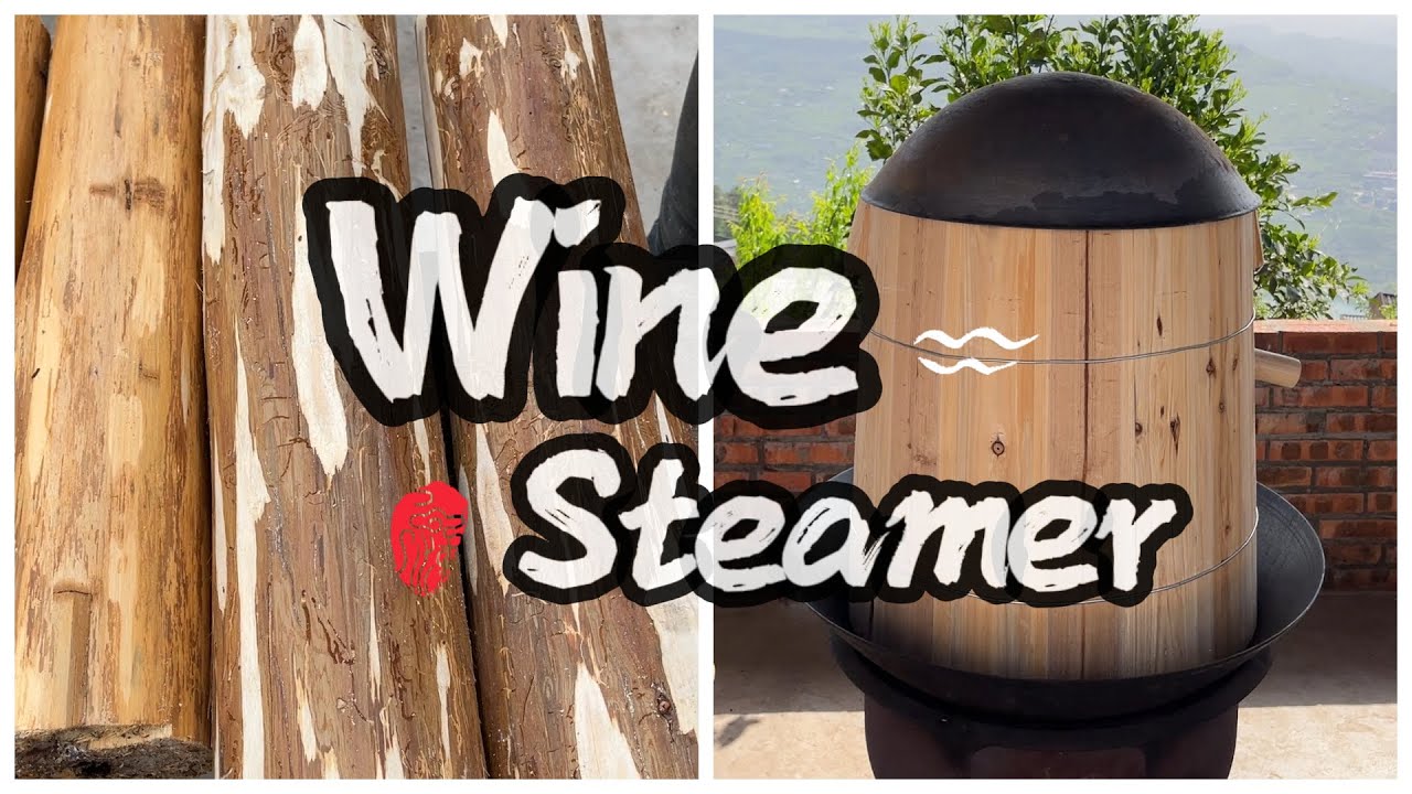 🌿 Rural Chinese Girl Builds Traditional Wine Steamer | Ancient Carpentry Technique