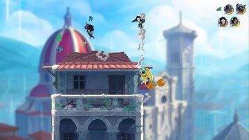 Brawlhalla Big Brain 1v2 Play