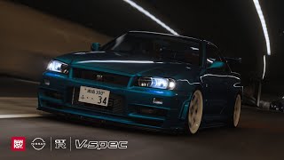 NISSAN SKYLINE GTR R34 V-SPEC 2002 by BANKSY. │ PREMIERE RELEASE