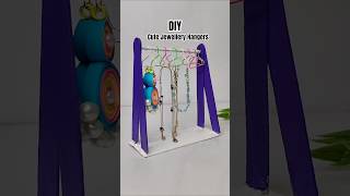 DIY Cute Jewellery Hangers #shorts #craftoriapriya