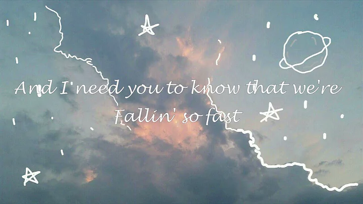 James Arthur - Falling Like The Stars (lyrics)