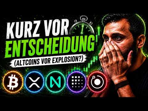 Bitcoin: Das ist gefährlich!😳 Ersten ALTCOINS legen los!?