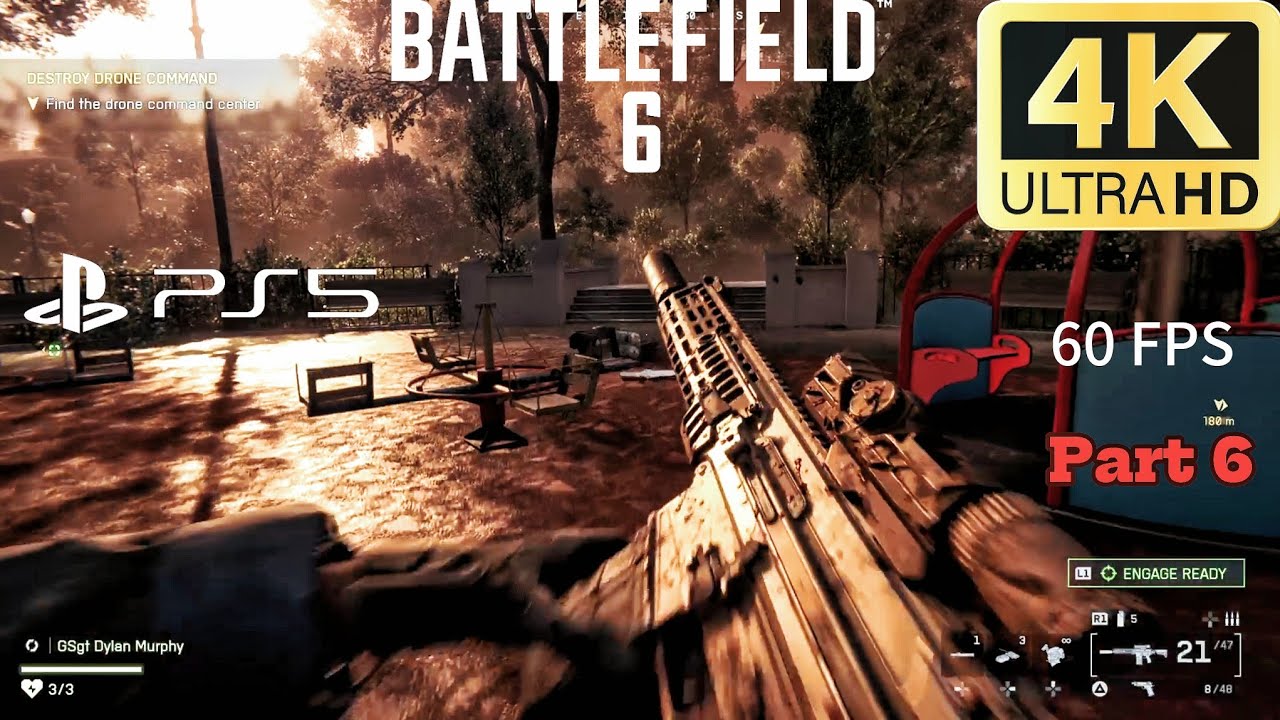 Battlefield 6 Campaign (Part 6) Gameplay (4K) (PS5) (60 FPS)