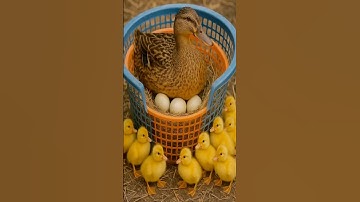 How to hatch a duckling the easy way #duck #nest #ducklings