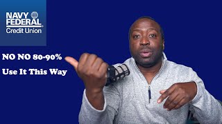 How To Use Navy Federal Pledge Loan Correctly | Why Paying Off 8090% Is A No NO