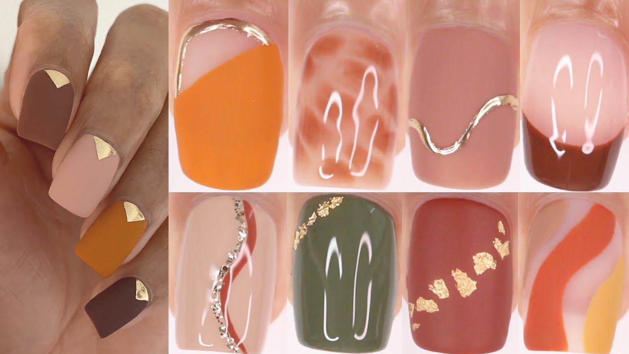 6. Matte Nail Art Compilation - Fall/Winter Edition - wide 4