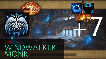 The Rookery (M+7) - SINGLE-BUTTON ROTATION! - Windwalker Monk POV