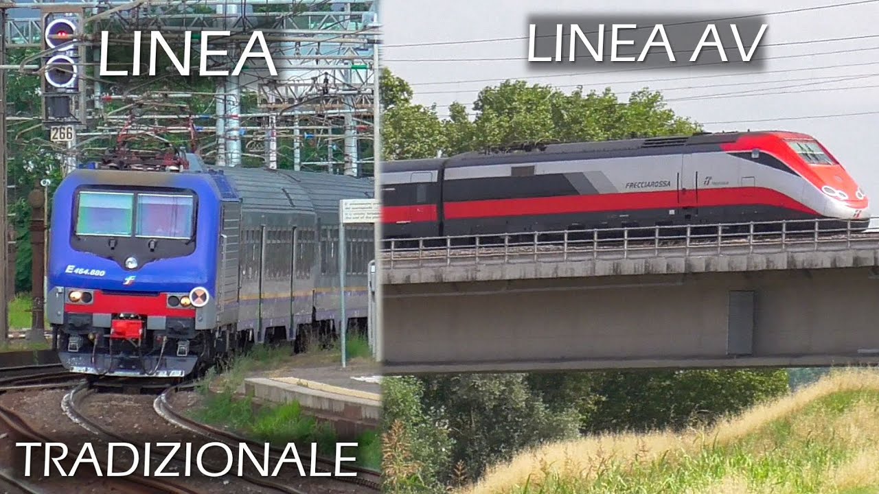 CRONACHE FERROVIARIE Piacentine di GIUGNO 2024. Tra linea Tradizionale e linea AV!