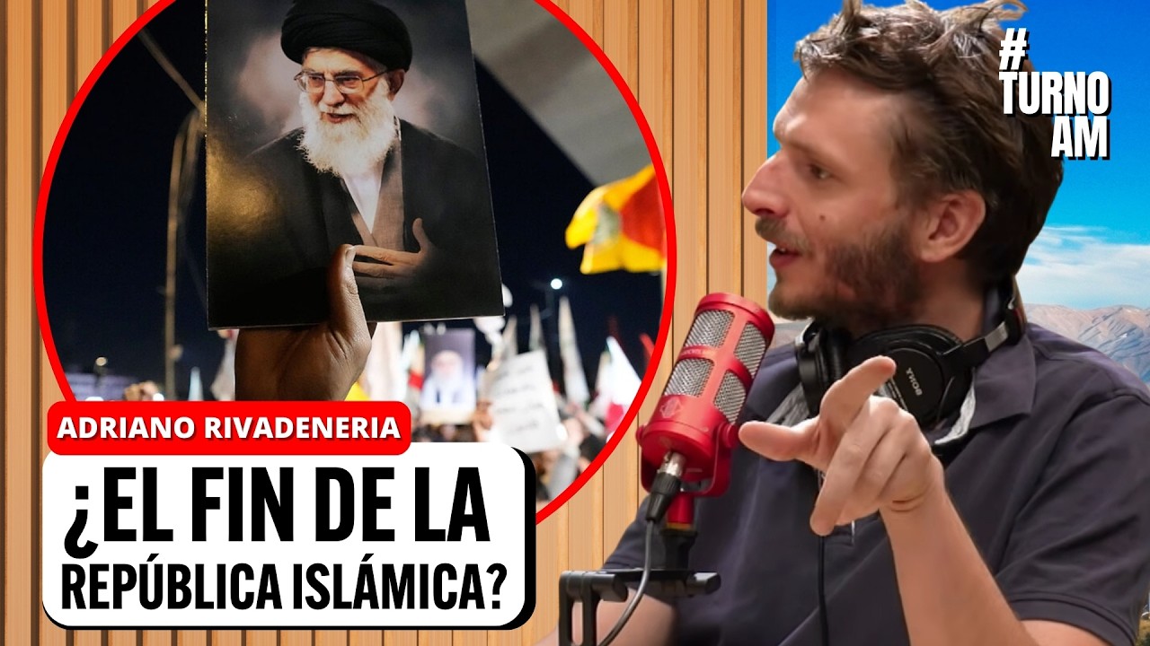 ¿El fin de la República Islámica? Análisis de la CRISIS en IRÁN con Adriano Rivadeneira | #TURNOAM
