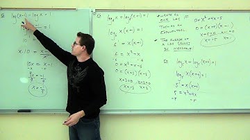 Intermediate Algebra Lecture 12.7 Part 3
